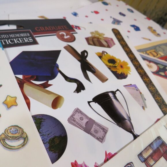 Warm Colors Kids, School & Graduation Scrapbook Pages and stickers - Picture 7 of 14